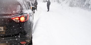 Lumised teeolud. Pilt: Envato