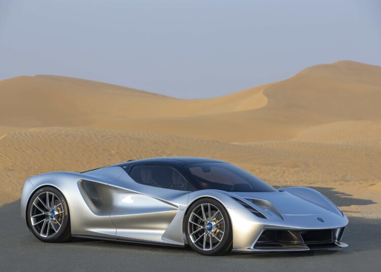 Lotus Evija, UAE. Pilt: Lotuscars media