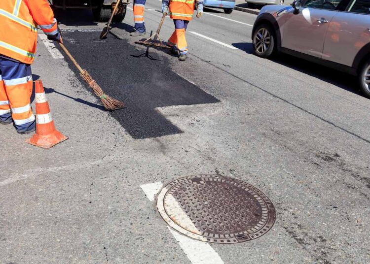 Tallinn teetööd tänavaehitus