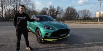 aston martin proovisõit
