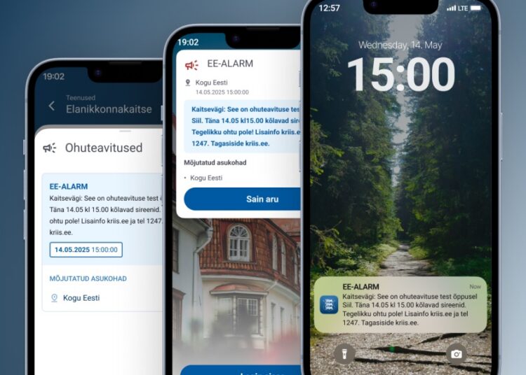 Siili teavitus ohualarm alarm