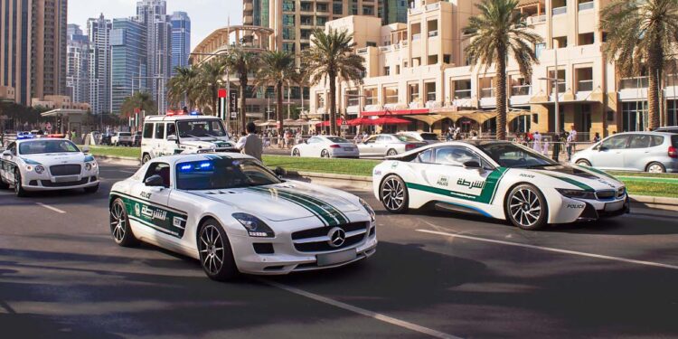 Dubai politsei autopark