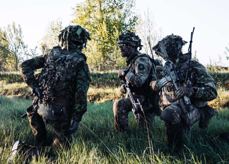 kaitsevägi õppus taristutööd