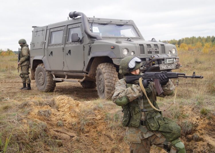 Venemaa maaväed. Foto: Venemaa Kaitseministeerium / Wikimedia