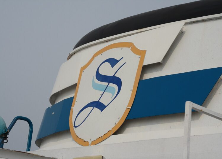 Saaremaa Laevakompanii logo 2010. aastal. Foto: Wikimedia / WikedKentaur