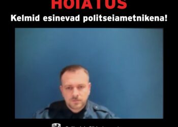 Juuresoleval fotol on kelm, kes esineb politseiametnikuna selleks, et ohvritelt raha välja petta.
Kui keegi tunneb pildil oleva inimese ära, palun andke sellest teada aadressil kelmused@politsei.ee Foto: PPA