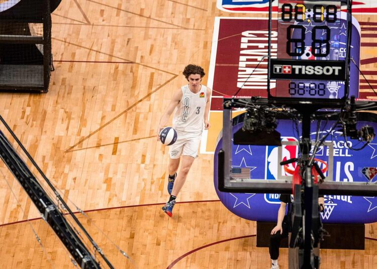 Josh Giddey All Star mängul 2022. Foto: WIkimedia / Erik Drost