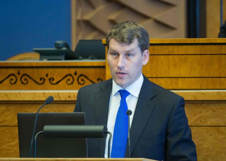 Isamaa peasekretär Andres Metsoja. Foto: Riigikogu