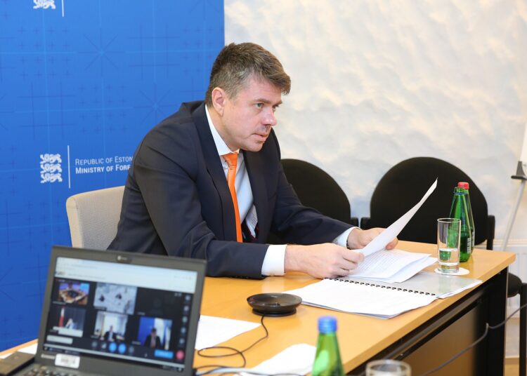 Erakonna Isamaa esimees Urmas Reinsalu. Foto: Eesti välisministeerium