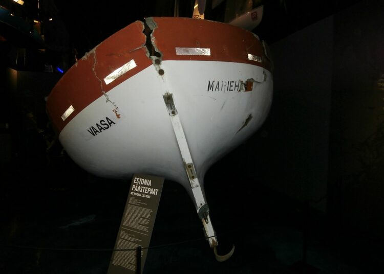 Estonia päästepaat – Eesti Meremuuseum, 2017. P. Mahhonin