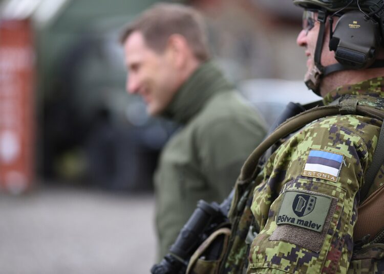 Lisaõppekogunemine Okas 2023 Lõuna maakaitseringkonnas. Foto: Kaitseliit