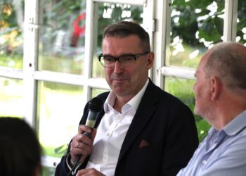 Andres Sutt Arvamusfestivalil. Foto: Virgo Siil / Wikimedia