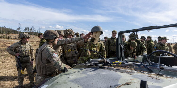 Näidislõhkamine. Foto: mil.ee