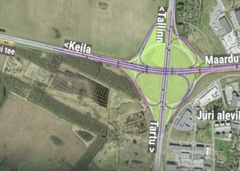 Jüri liiklussõlm. Foto: Transpordiamet