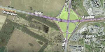 Jüri liiklussõlm. Foto: Transpordiamet