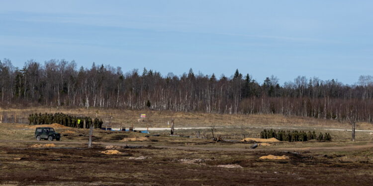 Näidislõhkamine. Foto: mil.ee