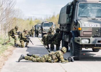 Kevadtorm. Reservväelaste väljaõpe. Foto: mil.ee