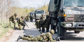 Kevadtorm. Reservväelaste väljaõpe. Foto: mil.ee