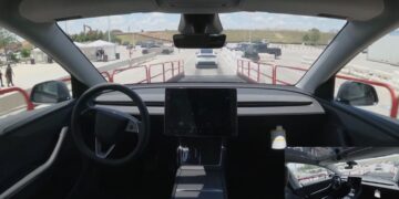Tesla autopiloot. Foto: Tesla
