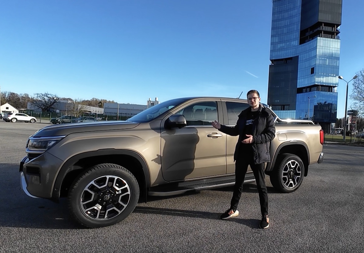 VW Amarok testsõit proovisõit