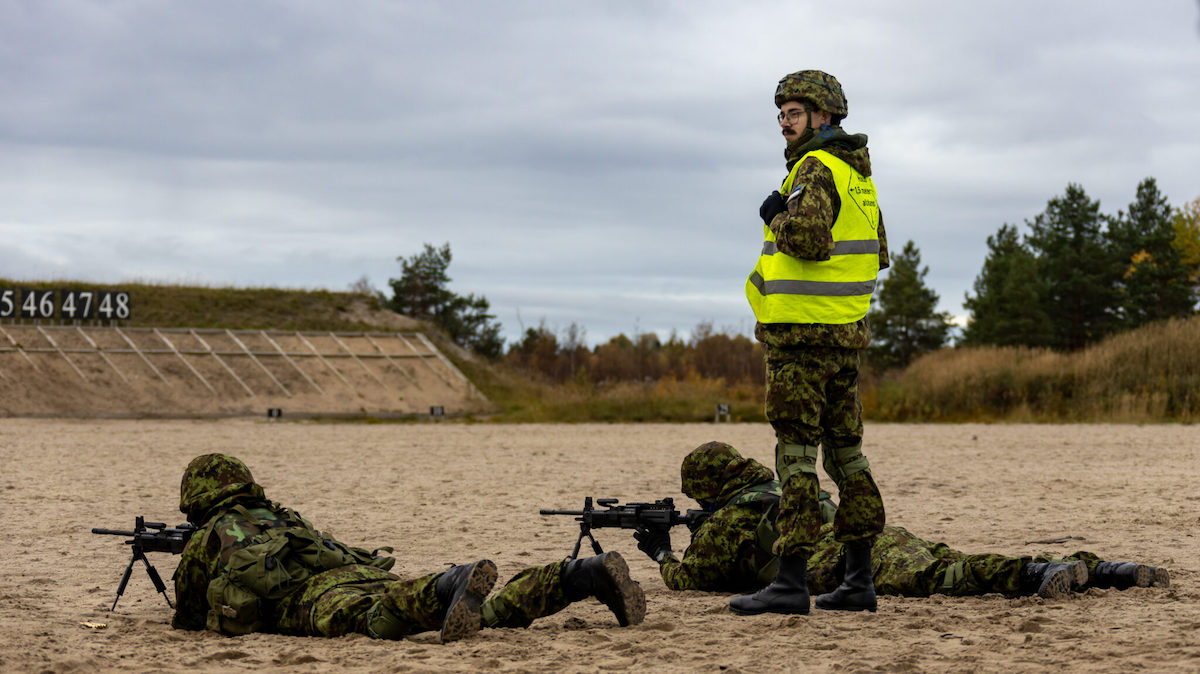 kaitsevägi õppus reservväelased