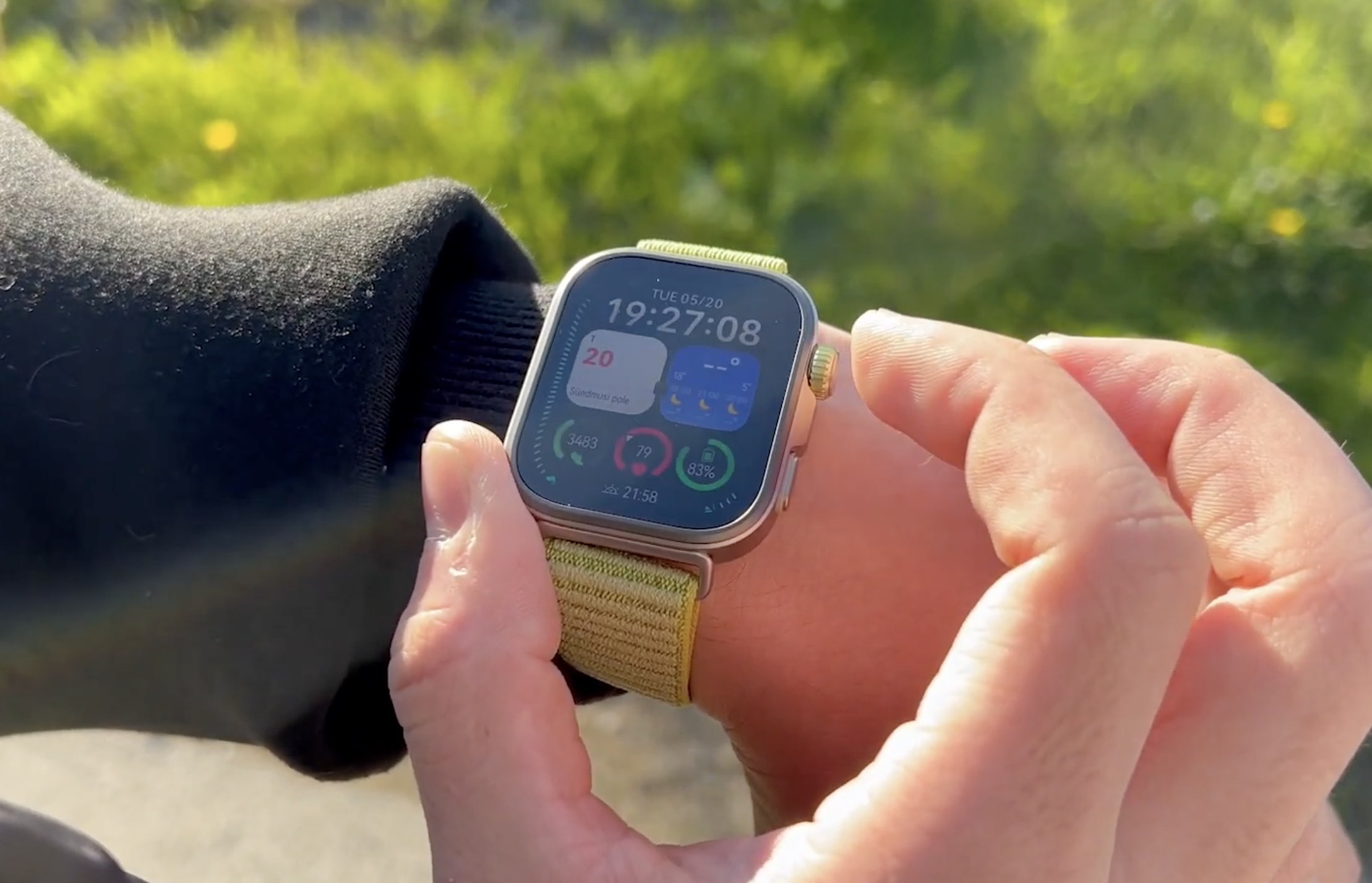 Huawei watch meesteleht testib nutikell