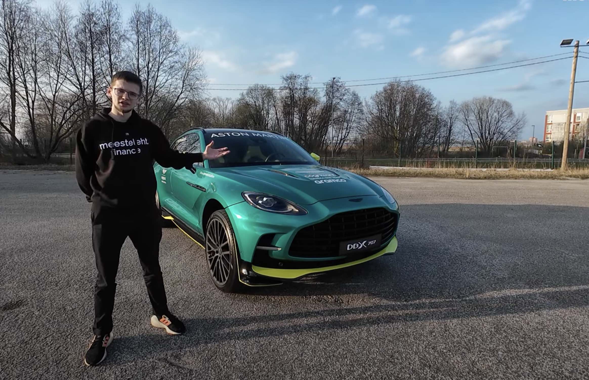 aston martin proovisõit