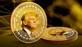 trump meemikoin bitcoin krüptoraha rahakott