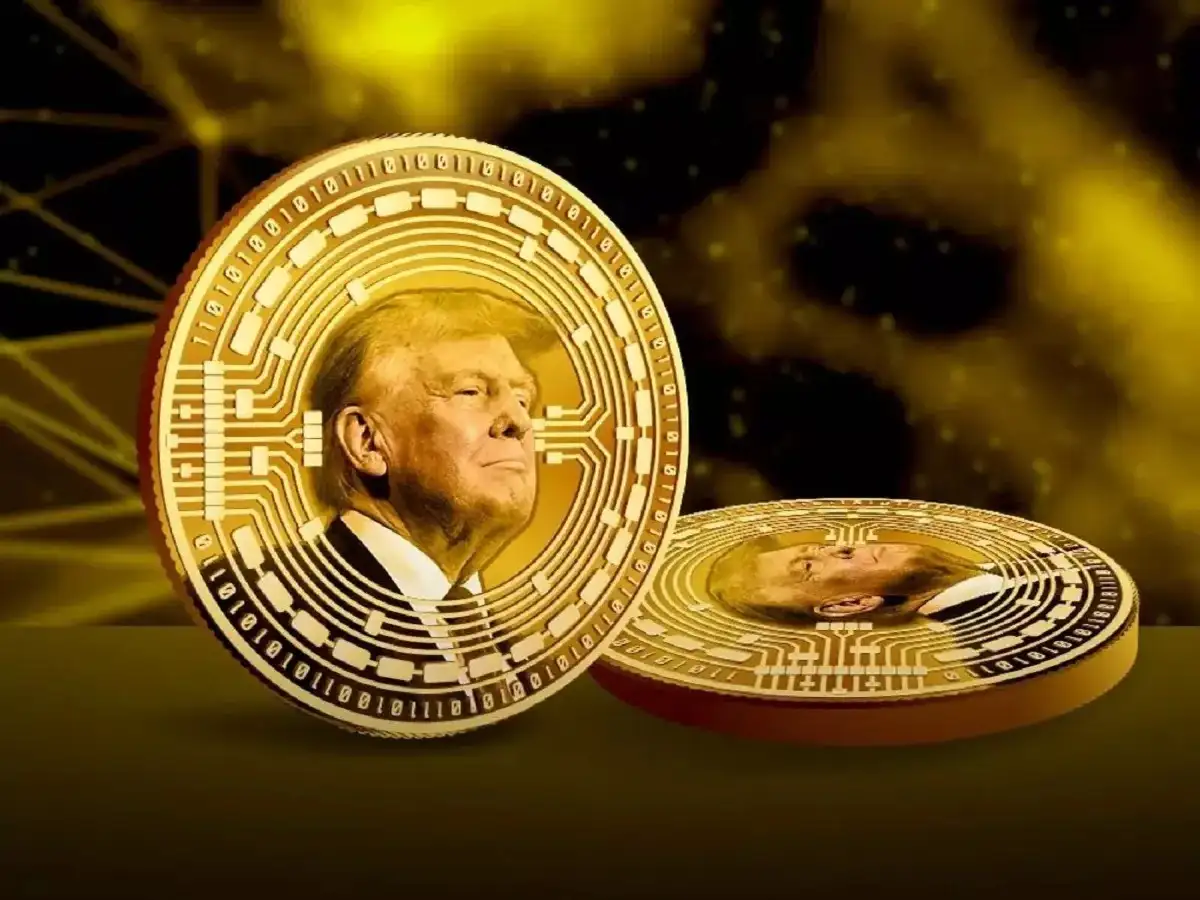 trump meemikoin bitcoin krüptoraha rahakott