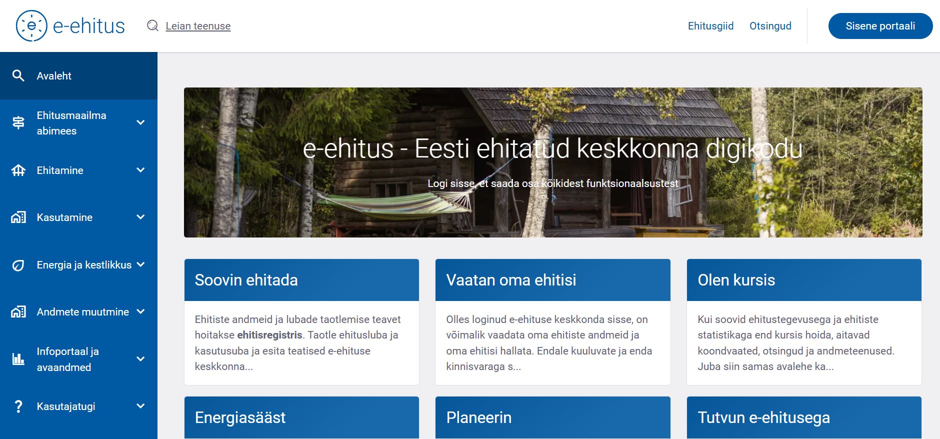 e-ehituse platvorm