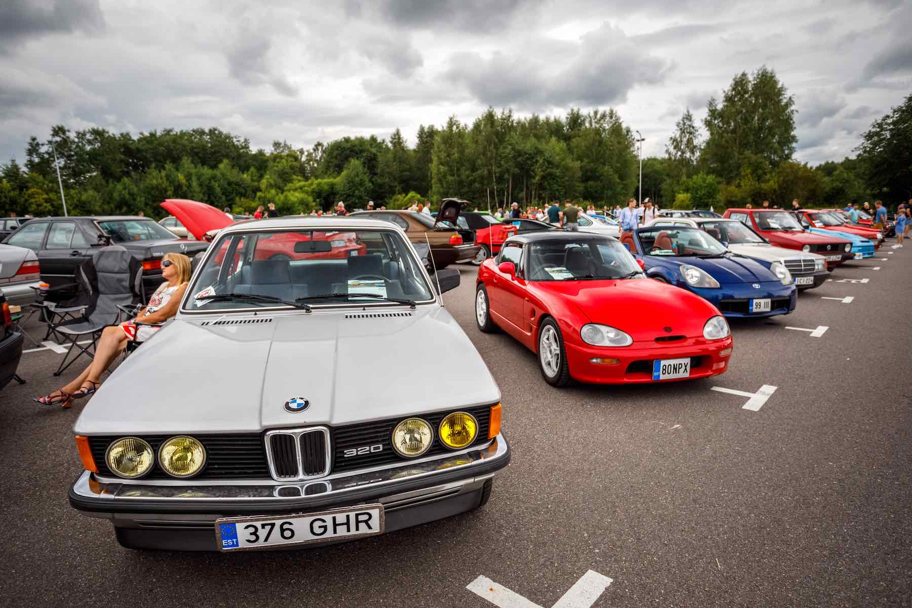 youngtimer laitserallypark üritus bmw 3 seeria