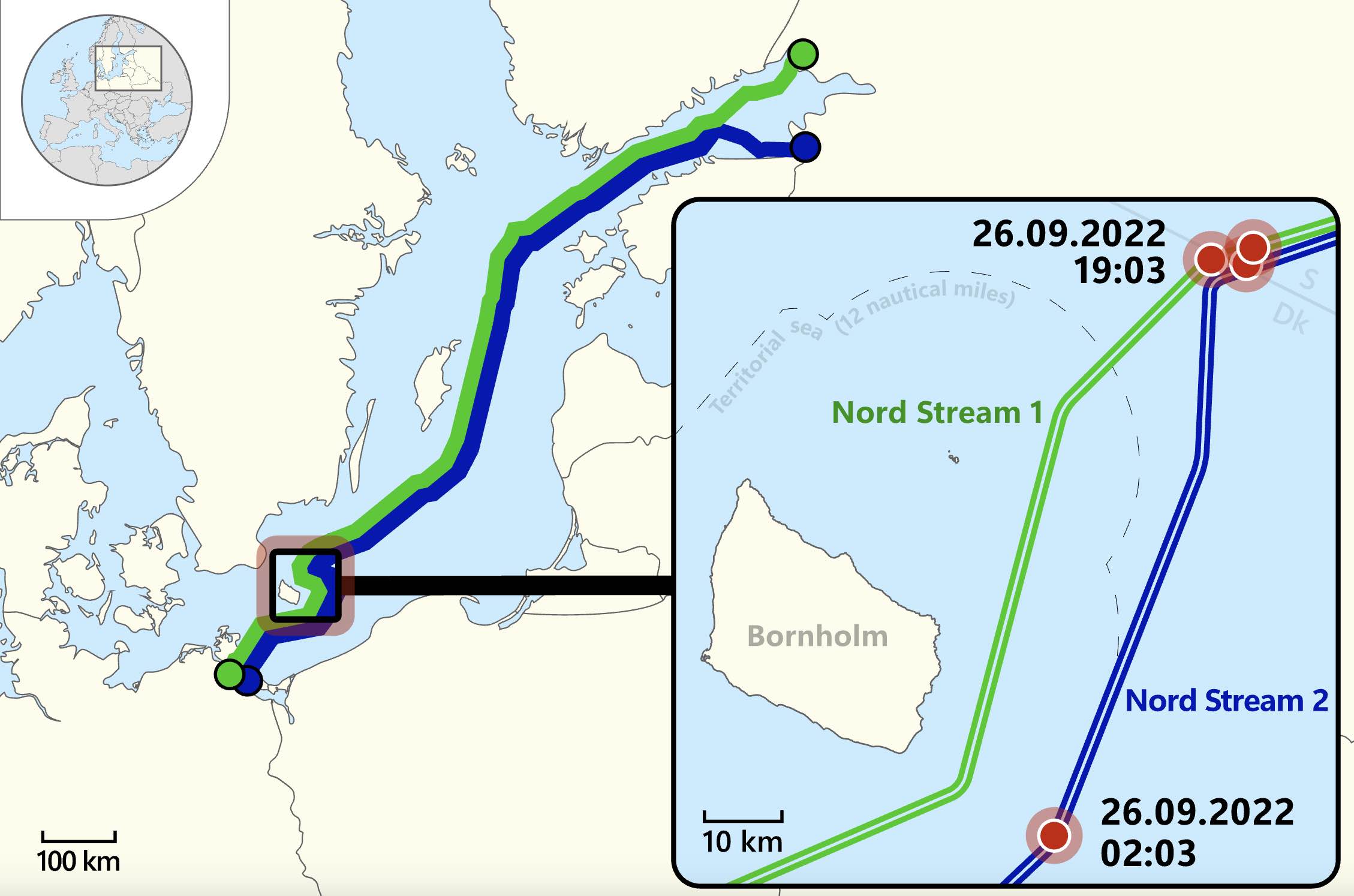 gaasileke nord stream