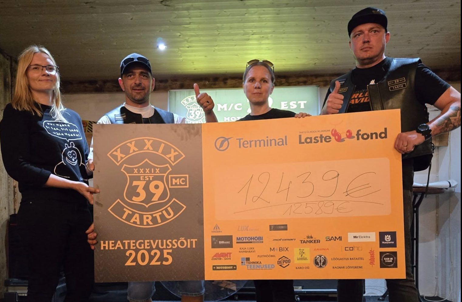 motoklubi tartu 39mc heategevus