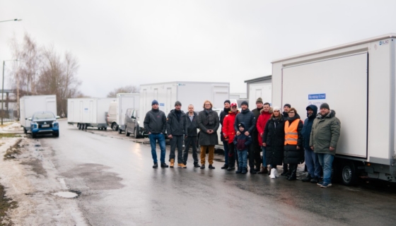 Demineerimislinnak. Foto: Välisministeerium