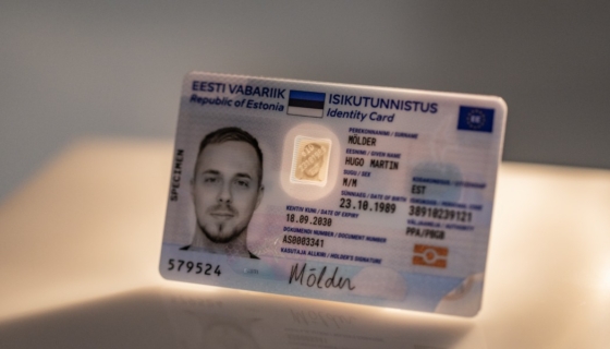 ID-kaart. Foto: RIA