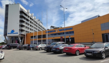 Pärnu veekeskus Tervise Paradiis. Foto: Wikimedia / Karel Frydrýšek