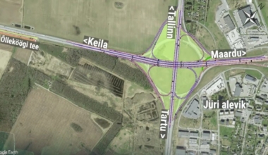 Jüri liiklussõlm. Foto: Transpordiamet