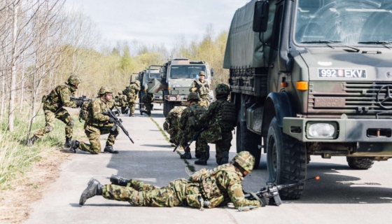 Kevadtorm. Reservväelaste väljaõpe. Foto: mil.ee