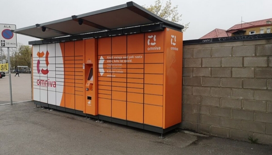 Omniva pakiautomaat. Foto: Ave Maria Mõistlik/ Wikimedia