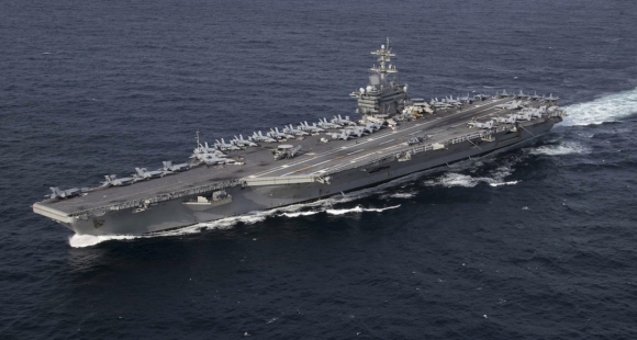 USA mereväe lennukikandja USS Abraham Lincoln. Foto: Clint Davis, U.S. Navy / WIkimedia
