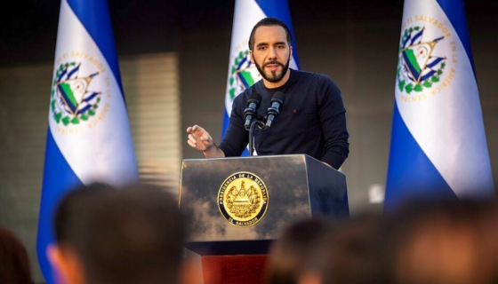 El Salvadori president Nayib Bukele. Foto: PresidenciaSV / Wikimedia