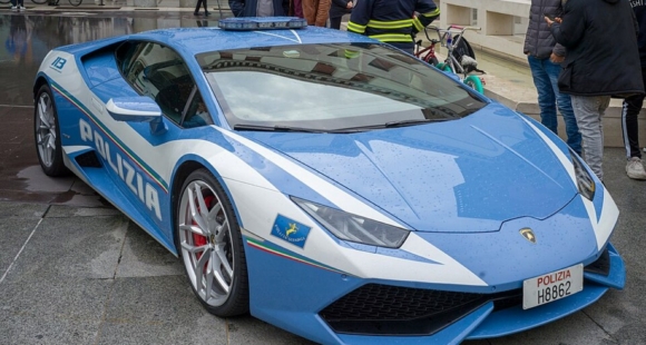 Itaalia politsei Lamborghini Huracán. Foto: Wolfgang Moroder / Wikimedia