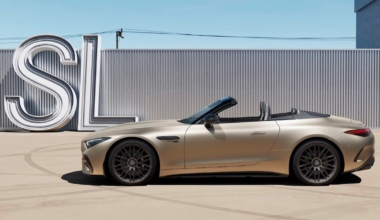 Mercedes AMG SL Golden Coast