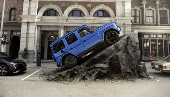 Mercedes G580 EQ Technology.