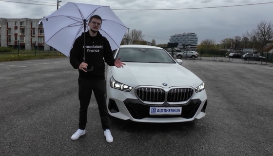 meesteleht testib bmw video auto