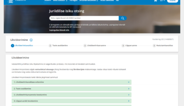 ettevõte likvideerimine