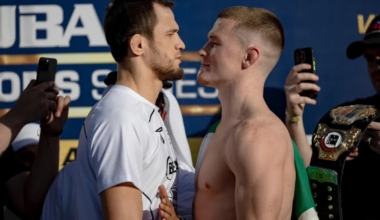 Nurmagomedov vs Hughes. Foto: PFL