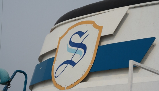 Saaremaa Laevakompanii logo 2010. aastal. Foto: Wikimedia / WikedKentaur