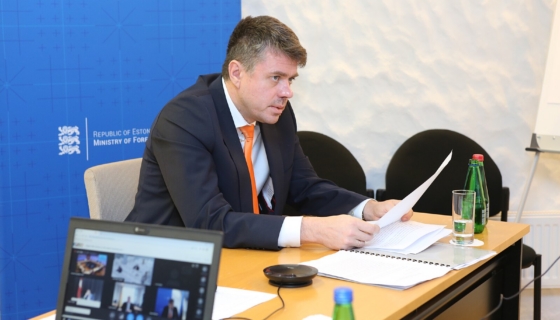 Erakonna Isamaa esimees Urmas Reinsalu. Foto: Eesti välisministeerium