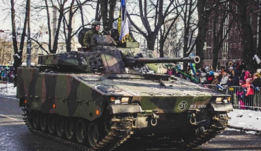 CV (combat vehicle) 90, 24. veebruar. Foto: Wikimedia / Andrii Nikolaienko
